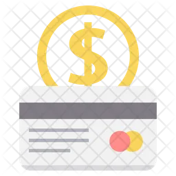 Cash Or Card Payment  Icon