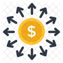 Cash Outflow Money Outflow Capital Outflow Symbol