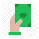 Cash Payment Cash Hand And Gesture Icon