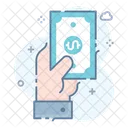 Paper Currency Money Banknote Icon