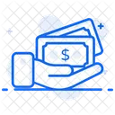 Cash Payment Money Payment Banknote Icon