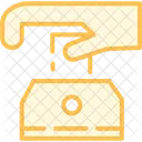 Cash payment slot  Icon