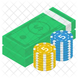 Fiches da poker in contanti  Icon