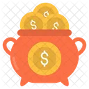 Money Wealth Pot Icon