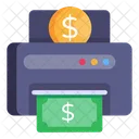 Cash Printing  Icon