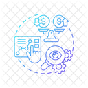 Cash Flow Cash Ratio Management Icon