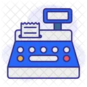 Cash Register Payment Invoice Machine Icon