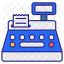 Cash Register Payment Invoice Machine Icon