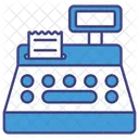 Cash Register Payment Invoice Machine Icon