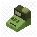 Cash Register Payment Invoice Machine Icon