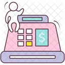 Cash Register Cash Till Pos Icon