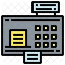 Cash Register Payment Tax Icon