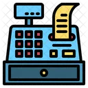 Cash Register Invoice Machine Cashier Icon