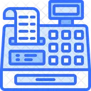 Cash Register Invoice Machine Payment Icon