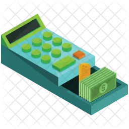 Cash register  Icon