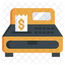 Cash Register Payment Invoice Machine Icon