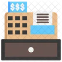 Cash Register Payment Invoice Machine Icon