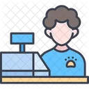 Cash Register Cashier Pet Shop Icon