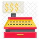 Cash Register Payment Invoice Machine Icon