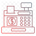 Cash Register Payment Invoice Machine Icon