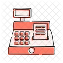 Cash Register Payment Invoice Machine Icon