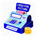 Cash Register Till Machine Payment Icon