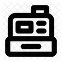 Cash Register Restaurant Go Out Icon