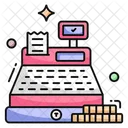 Cash Register Point Of Sale Billing Machine Icon