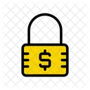 Padlock Dollar Protection Icon