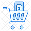 Cash shopping Icon