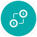 Cash Transfer Dollar Exchange Icon