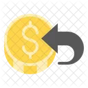Coin Money Return Icon