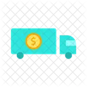 Cash Transfer Vehicle  Icon