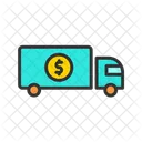 Cash Transfer Vehicle  Icon
