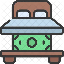 Cash Under Mattress  Icon