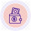 Cash wallet  Icon