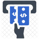 Cash Withdraw Banking Financial Icon