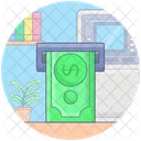 Cash Withdrawal Atm Withdrawal Money Withdraw Icon