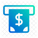 Cash Withdrawal Business And Finance Cash Machine Icon