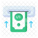 Cash Withdrawal Money Out Cash Machine Icon