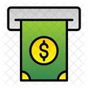 Cash Withdrawal Atm Bank Icon