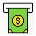 Cash Withdrawal Atm Bank Icon