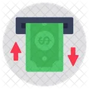 Cash Withdrawal Money Withdrawal Money Transaction Icon