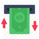 Cash Withdrawal Money Withdrawal Money Transaction Icon