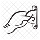 Cash Withdrawal Coin Withdrawal Transaction Icon