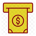 Cash Withdrawal Atm Bank Icon
