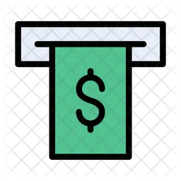 Cash Withdrawl  Icon
