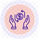 Cashback Zeilensymbol Symbol