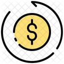 Cashback Money Dollar Icon