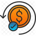 Cashback Money Back Transaction History Icon